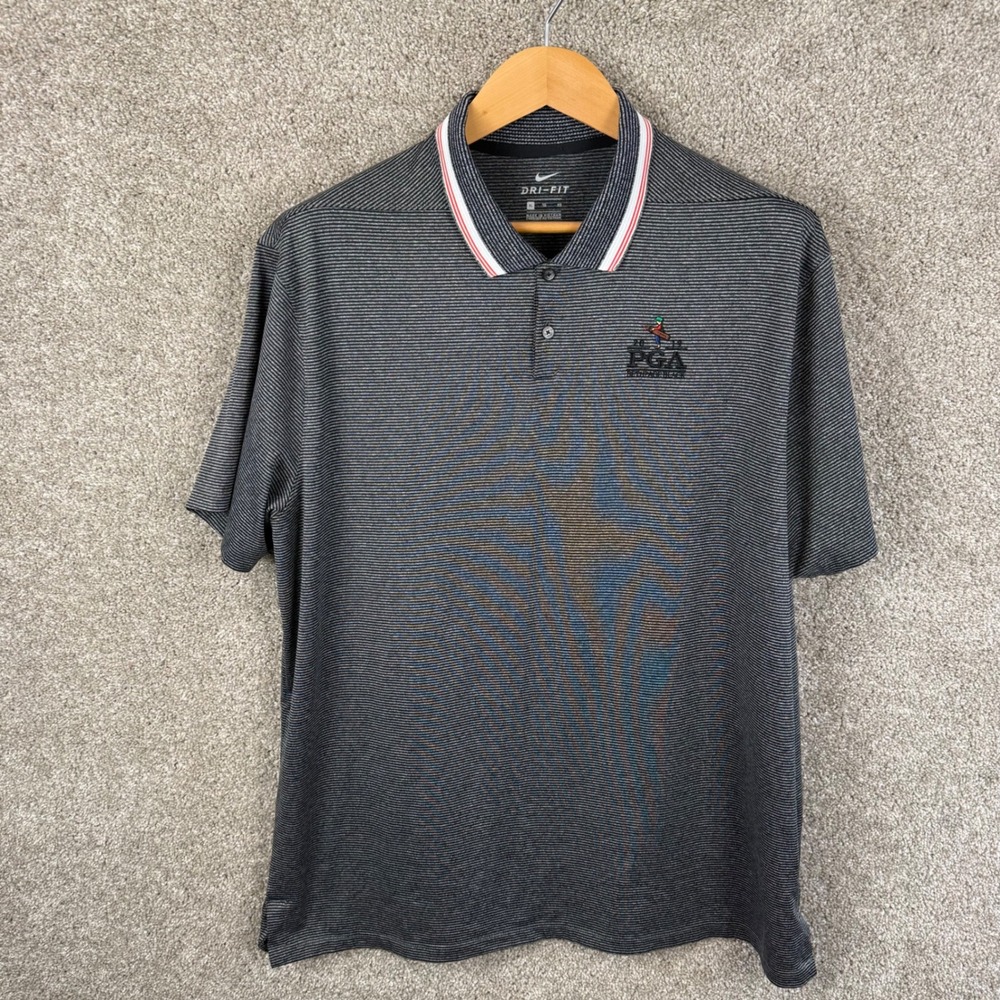 Nike Golf Dri-FIT Polo Shirt Bundle Mens XL Bethpage Black Grande Vista Camo 3pk - Picture 3 of 8